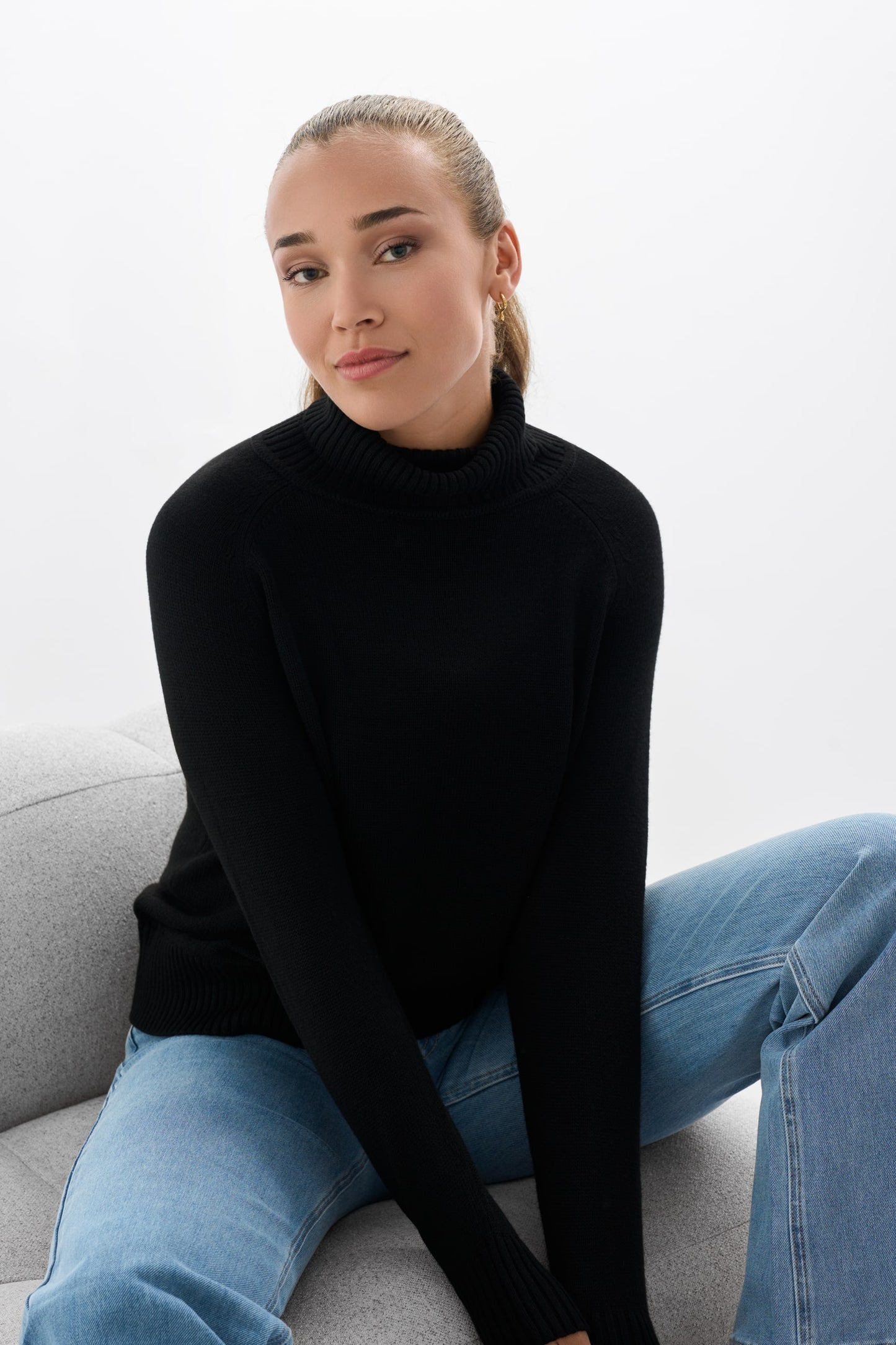 Heritage Cashmere Sweater - for dame - Famme -