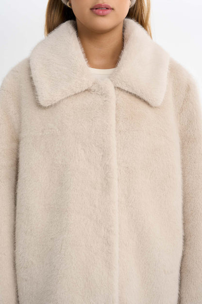 Courchevel Faux Fur Jacket