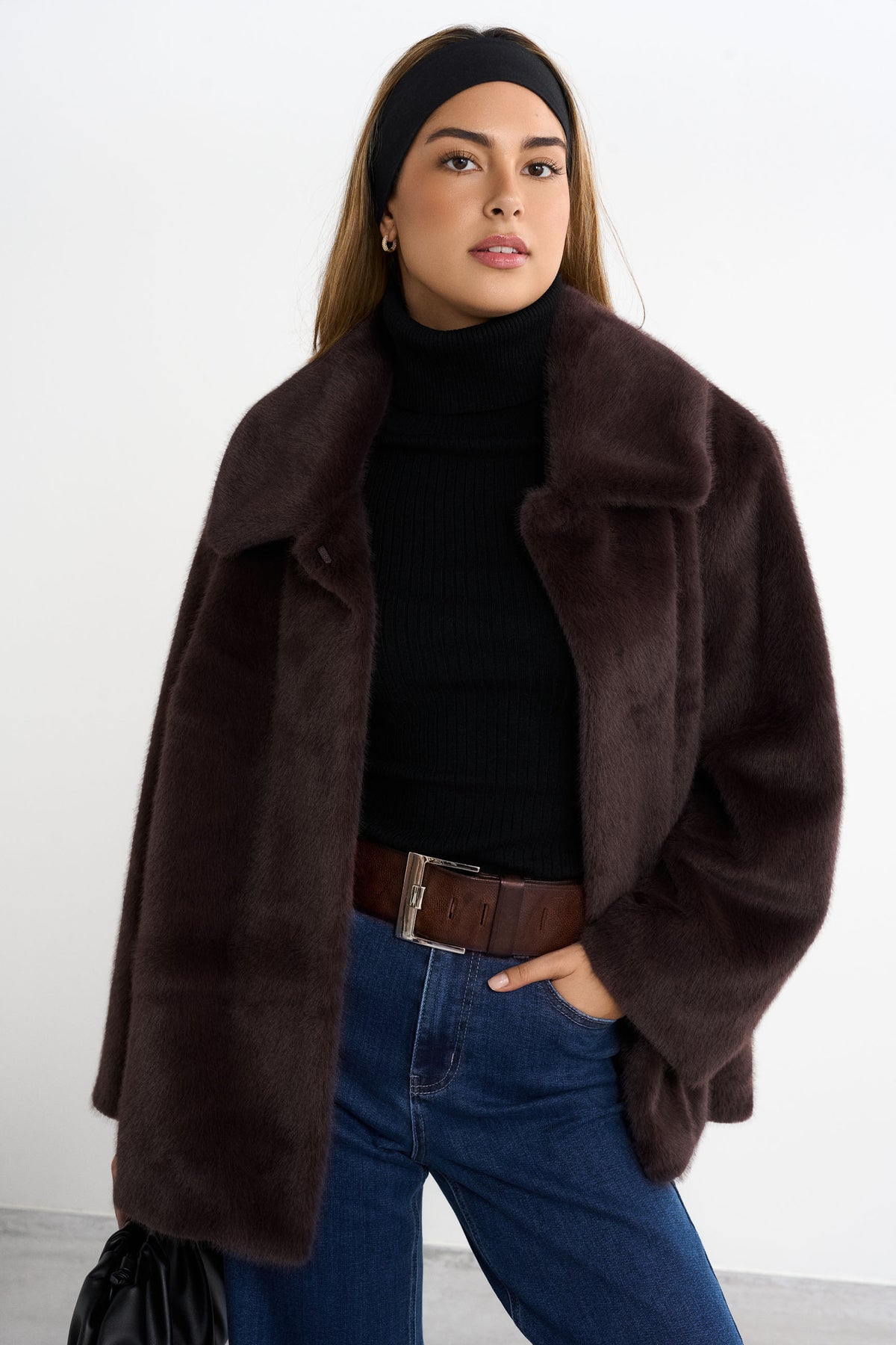 Courchevel Faux Fur Jacket