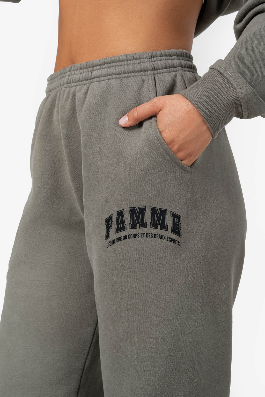 Green Oversized Jogger - for dame - Famme - Jogger