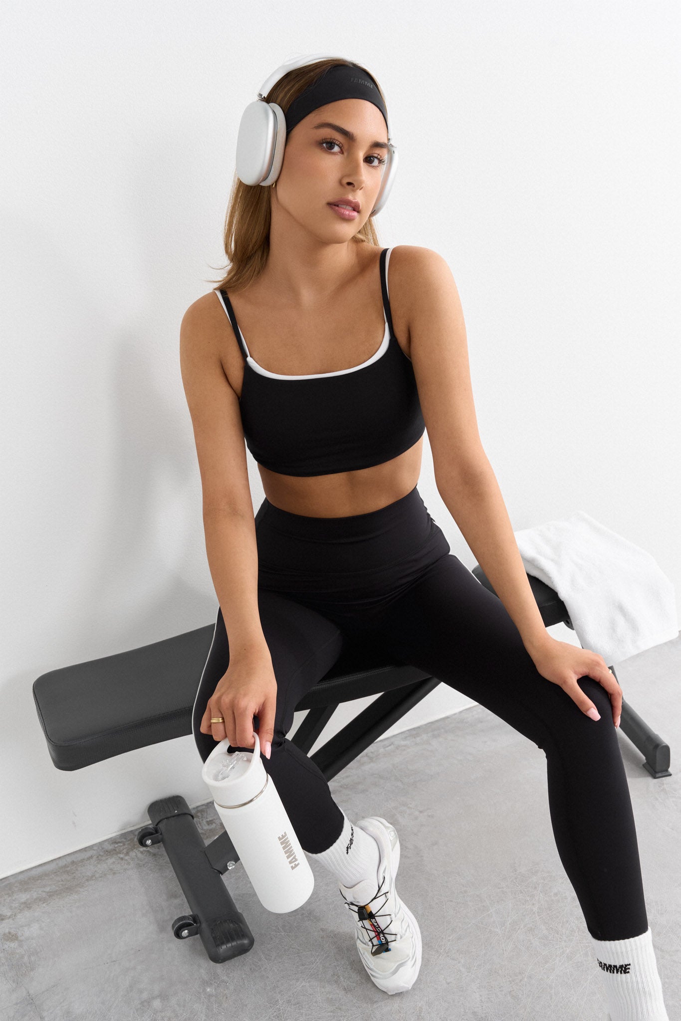 Softy Contrast Sports Bra